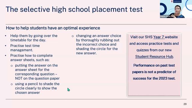 Applying for selective high school – Year 7 2025 смотреть онлайн