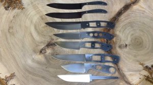 Клинки ножей VG-10 сталь Клин-Сатин