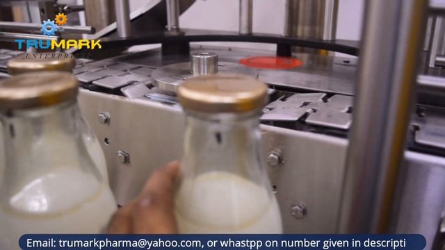 Semi auto lug capping machine for milk/ sauce glass bottles смотреть онлайн