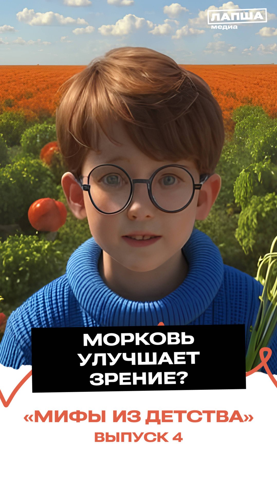 ЕШЬ МОРКОВКУ — УЛУЧШИШЬ ЗРЕНИЕ? | Разбор теории #новости #факты смотреть онлайн