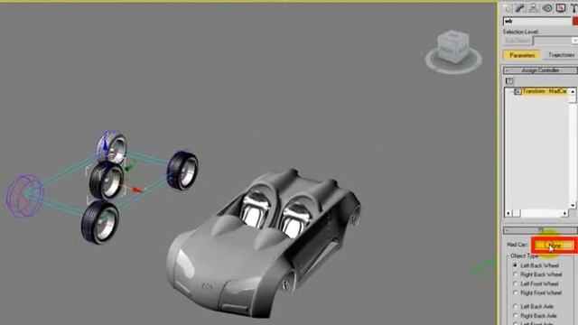 MadCar 3dsmax tutorial part 1 смотреть онлайн