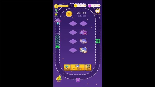 Idle aircraft-Merge Airplane tycoon (Gameplay Android) смотреть онлайн