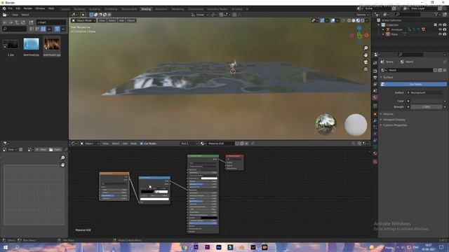 How to make Reflection surface in blender || 3d logo Bgmi/Pubg || Sparrow🐥🐣 смотреть онлайн