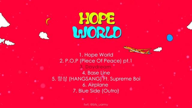 [FULL MIXSTAPE] j-hope - 'Hope World' tracklist смотреть онлайн