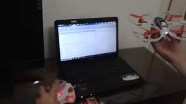 Hybrid controlled quadrotor (manual/computer) смотреть онлайн