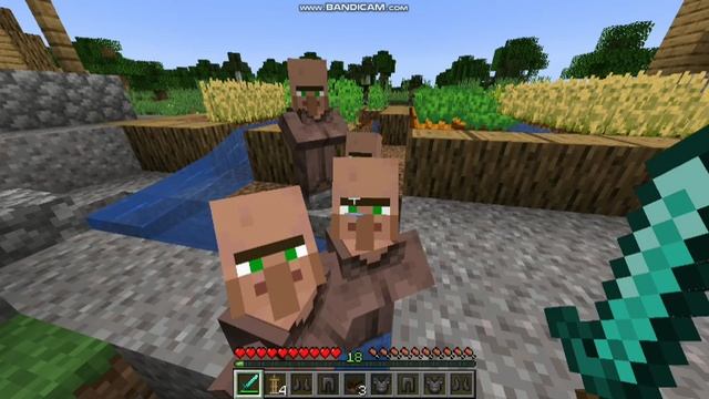 хейтеры и бандиты поставили ядерную бомбу в нашей деревне в майнкрафте | Алекс майнкрафт смотреть онлайн