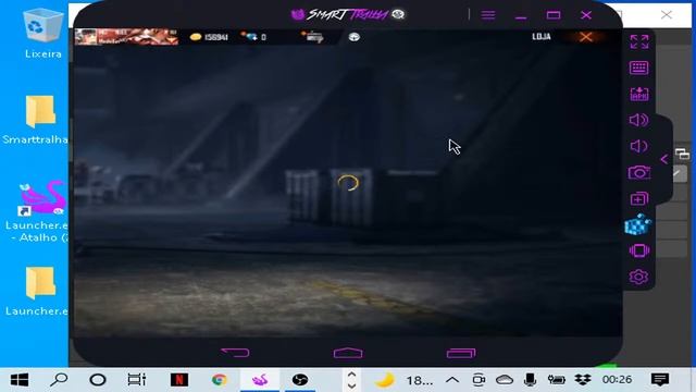 🔥 LIVE ON FREE FIRE REY DO SMART GAGA? 🔥 4V4 🔥 4 GB DE RAM PC FRACO SMART GAGA💻 #250INSCRITOS🖱