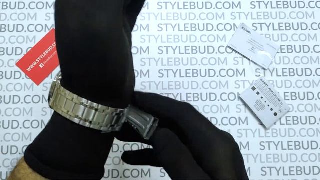 WW0360 Casio Enticer Date Chain Watch MTP-1314D-1AV Unboxing & Hands On смотреть онлайн