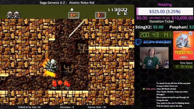 Sega Genesis A-Z : Atomic Robo-Kid (Journey to beat every Sega Genesis game) Day 2 смотреть онлайн