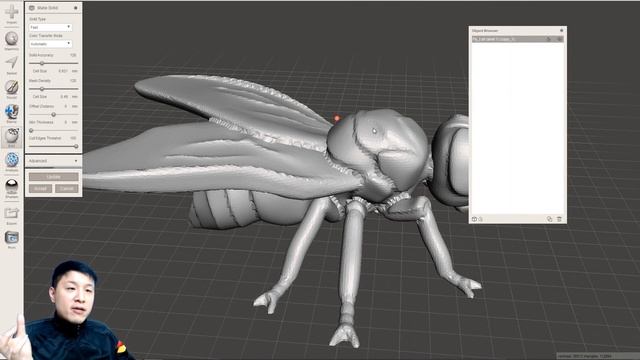 0405 Meshmixer快速實體化Make-Solid смотреть онлайн