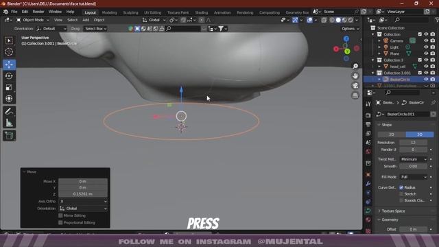 How to make a Stuz0r Inspired Head in Blender | Blender Beginner Tutorial смотреть онлайн