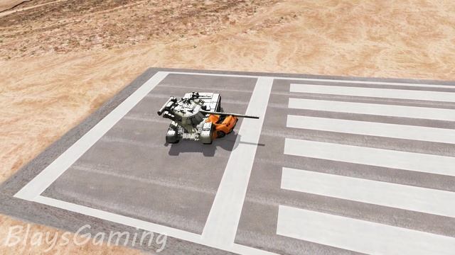 Exclusive Cars vs Tank #1 - BeamNG.Drive смотреть онлайн