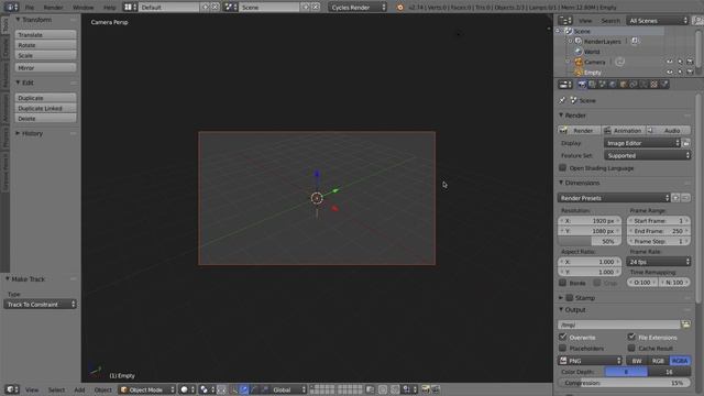 Blender 2.7 Tutorial #50 : Camera Targets #b3d смотреть онлайн