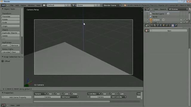 Sean's Blender Tutorial : Webcam as Texture in Blender Game Engine смотреть онлайн