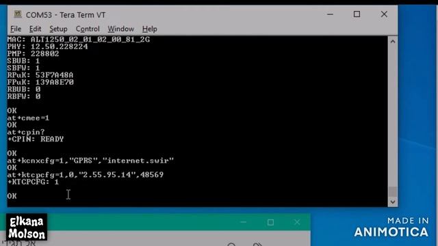 Sierra Wireless - HL7802 - TCP Client смотреть онлайн