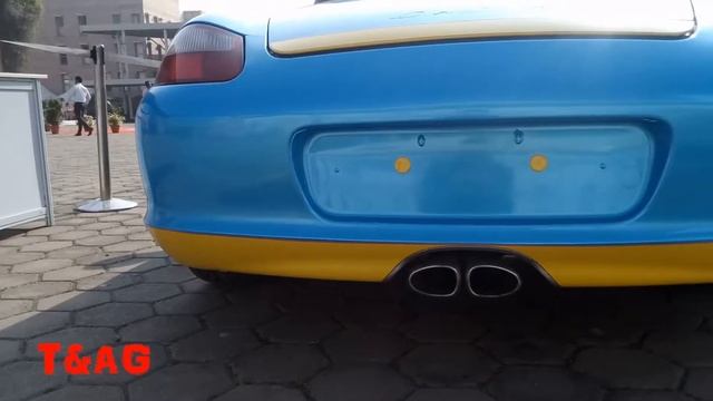 Porsche Boxster S at Hyderabad Auto Expo 2017 || T&AG смотреть онлайн