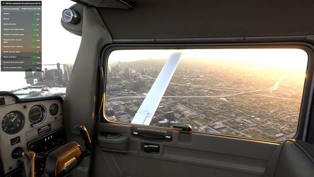 MSFS 2020 test beta 1.21.18 New driver Nvidia 497.29 à Miami 4K HDR смотреть онлайн