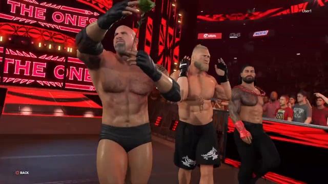 Roman Reigns ,Brock Lesnar And Goldberg Funny Dance entrance WWE 2K23 смотреть онлайн