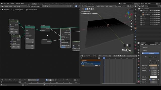[Tut] Knitting a Shoe Type A - Blender Geometry Nodes 3.4 смотреть онлайн