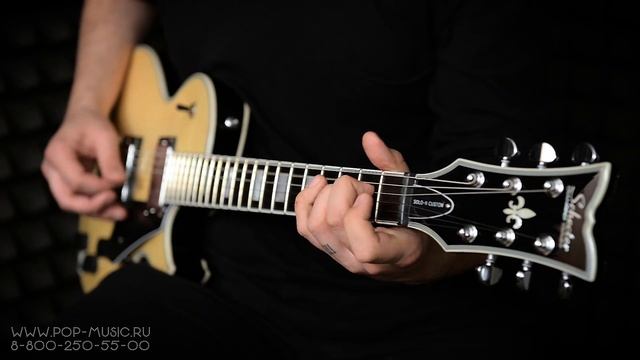 SCHECTER SOLO II CUSTOM новая электрогитара Les Paul от Шектер смотреть онлайн
