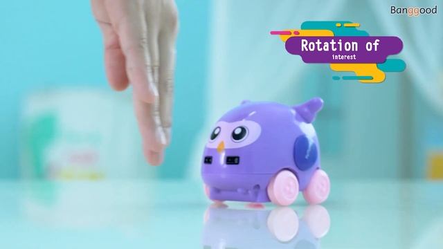 Rockwoo 1:32 Smart Mouse Owl RC Robot- Banggood.com смотреть онлайн