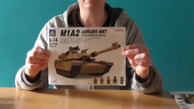 Kazi M1A2 Abrams Tank (KY10000) Review\Vorstellung Fake Lego смотреть онлайн