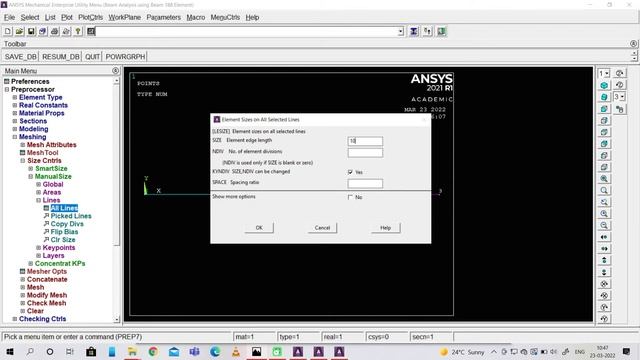 Analysis of Beam using Beam188 Element || Ansys APDL|| Ansys 2021 R1 || By an IITian смотреть онлайн