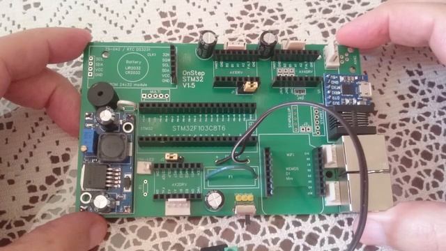 PCB for STM32 Blue Pill OnStep Telescope Controller смотреть онлайн