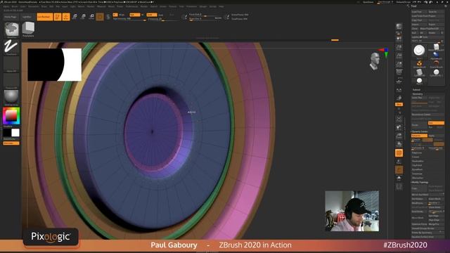 Our Developer Shows You How to Use New Features of ZBrush 2020 to Create a Character - Paul Gaboury смотреть онлайн