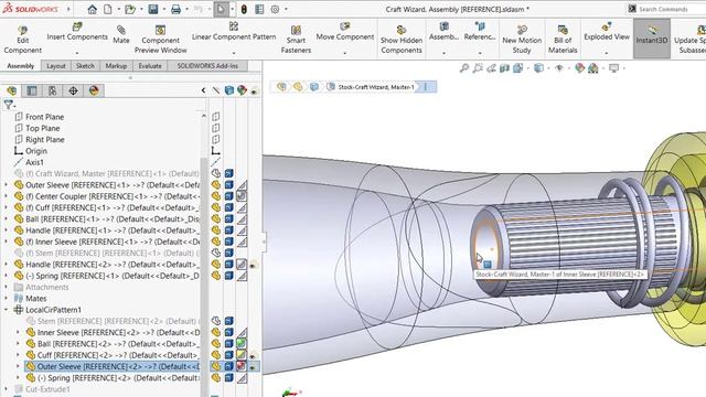 Mechanism Library Linear Detent SOLIDWORKS Tutorial смотреть онлайн