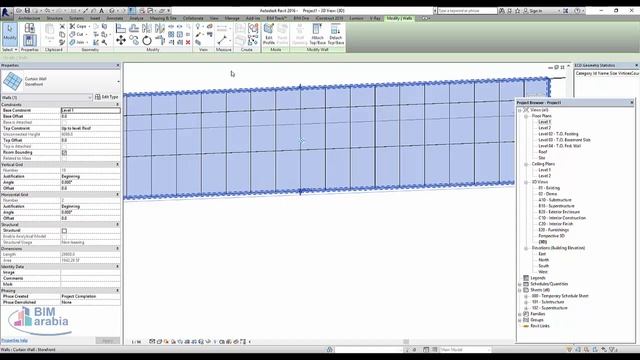 Add Revolving Door To Storefront Curtain Wall Revit смотреть онлайн