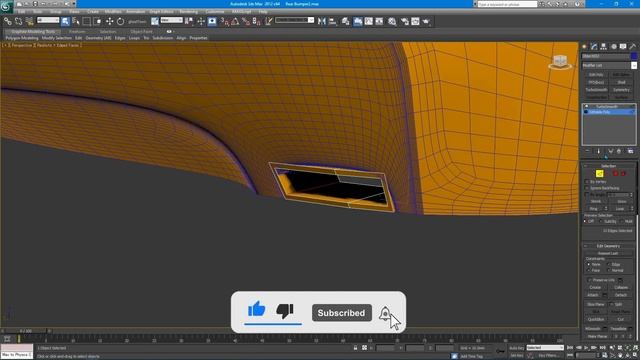 3ds Max Tutorials: Modelling Rear Bumper | Easy and Quick смотреть онлайн