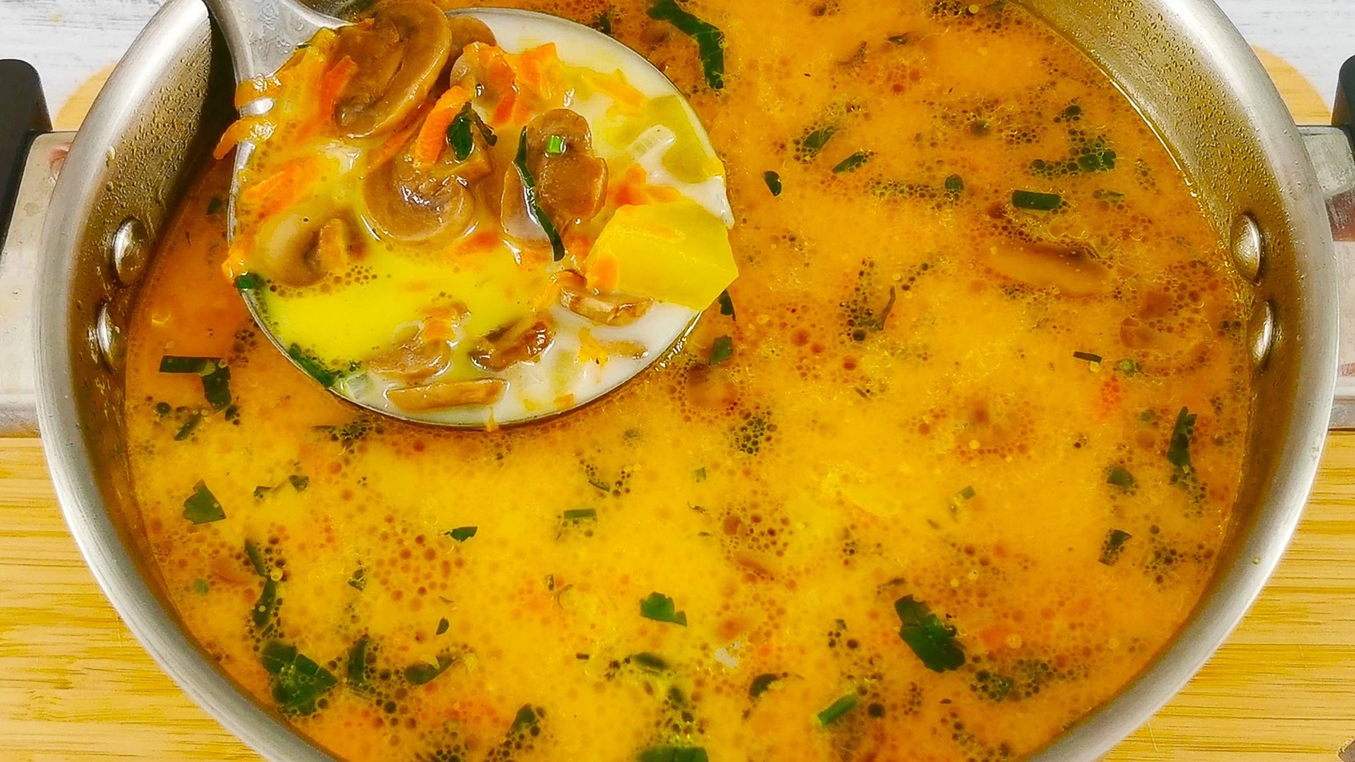 Грибной суп. Без мяса, но очень вкусный смотреть онлайн