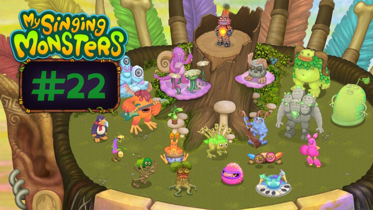 День 22: Заполняем племя, развиваем острова // My Singing Monsters // С Нуля в ТОП