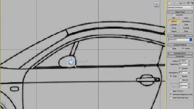 3ds max car polygon modelling part12 смотреть онлайн