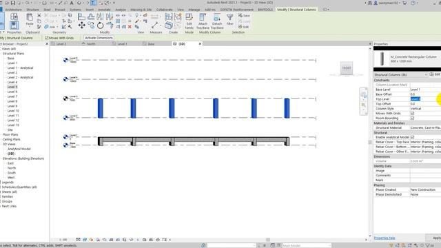 Model structural building in Revit 2021 смотреть онлайн