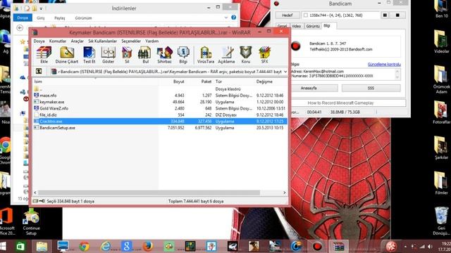 Bandicam Keymaker Sürüm 1.8.5.303 Yükleme смотреть онлайн