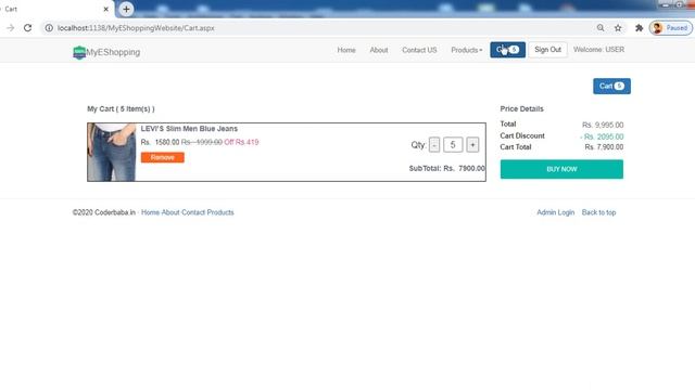 New E Shopping Website ASP.NET C# Project (Modified) | Final Year Project | coderbaba смотреть онлайн