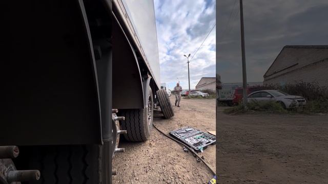 Замена колодок на ось SAF