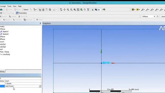 crete Aeroplane tapered wings using ansys work bench смотреть онлайн