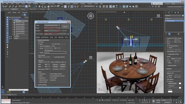 3ds Max 2018 - MAXtoA Plugin - Arnold Basics - Part 1/4 смотреть онлайн