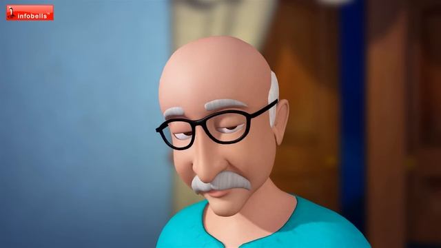 Dadaji (Grand Father) | Hindi Rhymes For Children | Infobells