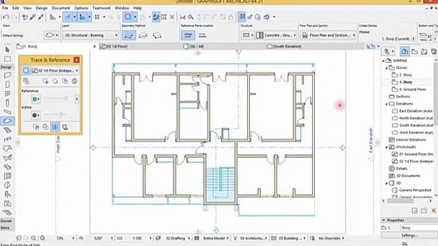 ARCHICAD TUTORIAL APARTEMEN PART 2 смотреть онлайн