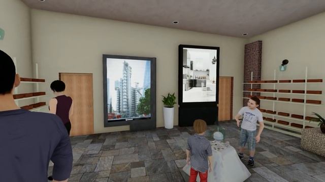 Exterior and Interior 3d Visualization. #Revit #Lumion #3dsMax #Walkthrough смотреть онлайн