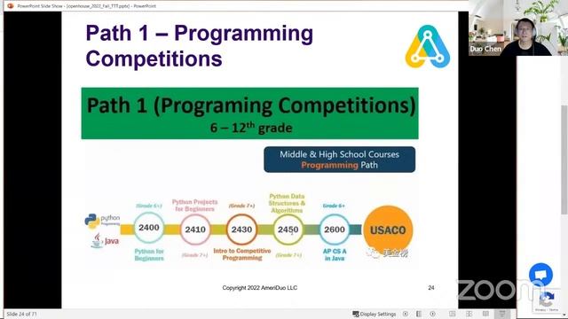 TTT-Ameriduo Programing classes for 3-12th grade+ high school planning open house смотреть онлайн