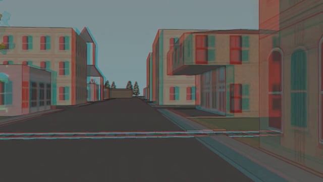3D Test Google Sketchup - Anaglyph RED-BLUE смотреть онлайн