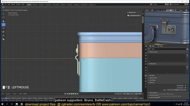 modeling a retro briefcase in blender 2 8 смотреть онлайн