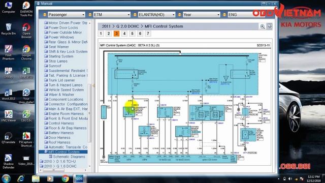 Cách Xử Lí Lỗi Đề Không Nổ Máy - Tra Sơ Đồ Mạch Điện Trên Xe Hyundai Avante 2011 смотреть онлайн