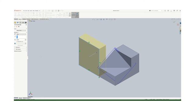 SolidWorks 3D part to 2D multiview drawing смотреть онлайн
