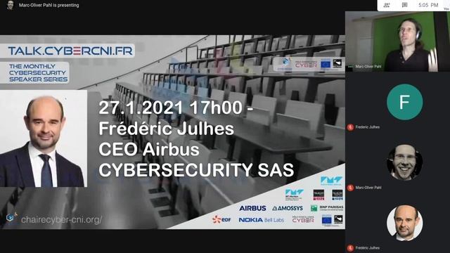 talk.cybercni.fr Teaser 2021-01-27 with Airbus Cybersecurity's Frédéric Julhes смотреть онлайн